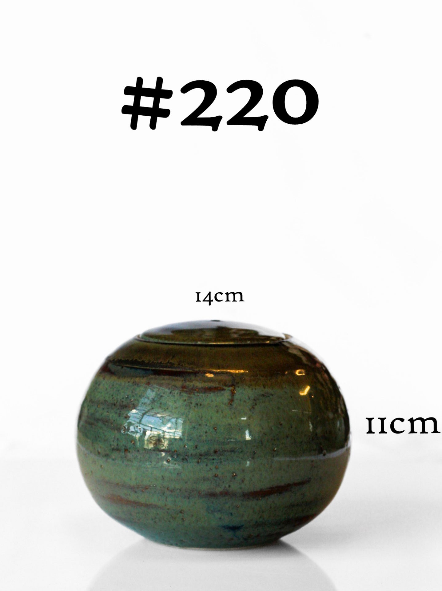 Lidded Jar - Glazed