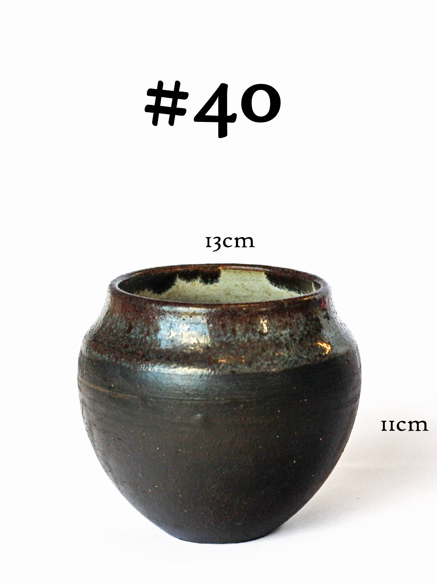 Charcoal Calabash - Tiny