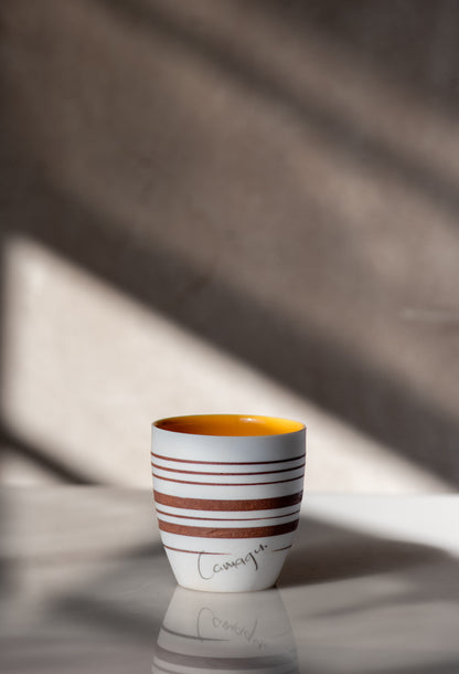 Ceramic Cup ( no handle )