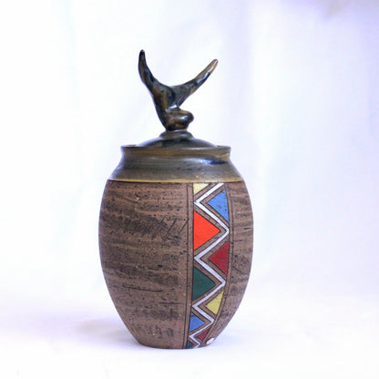 AfroLux Elongated Jar
