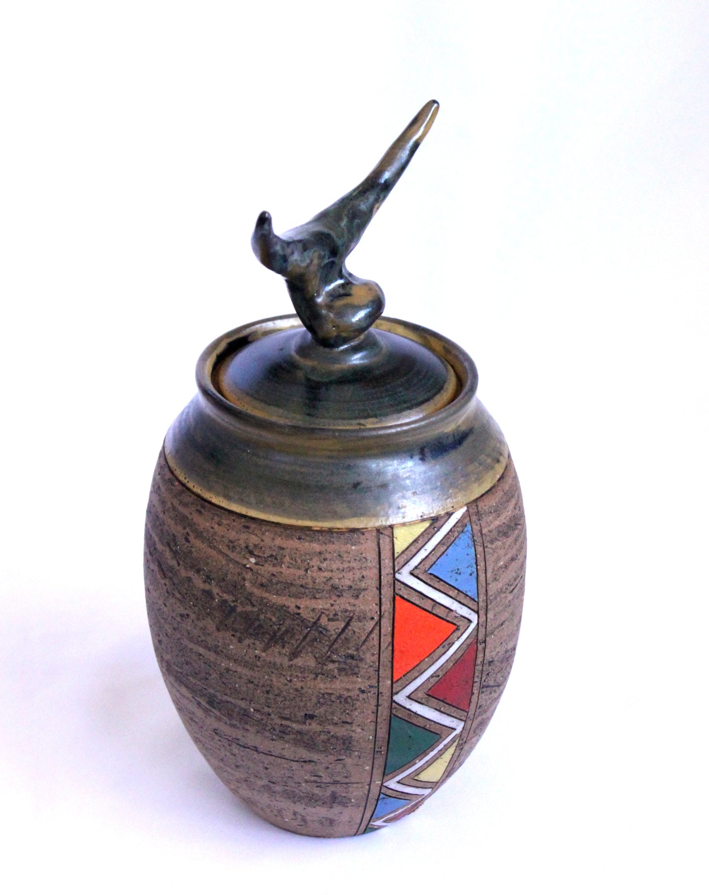 AfroLux Elongated Jar