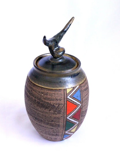 AfroLux Elongated Jar