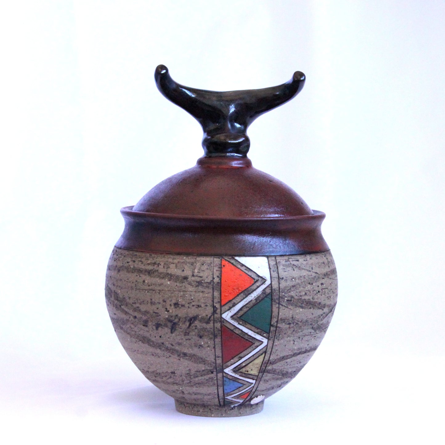 Afro Globular Jar