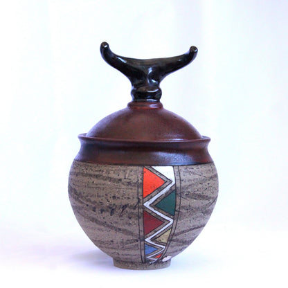 Afro Globular Jar