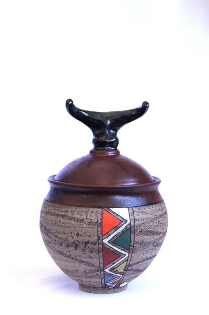 Afro Globular Jar