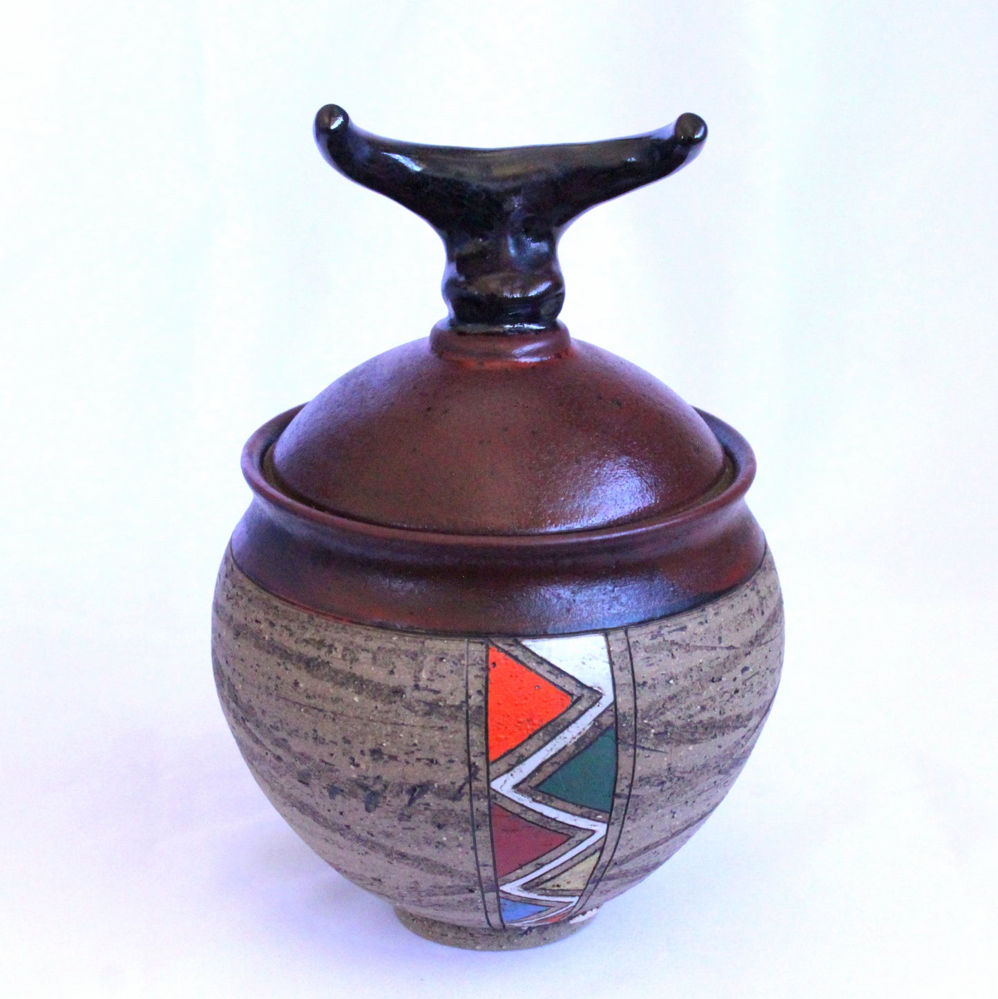 Afro Globular Jar