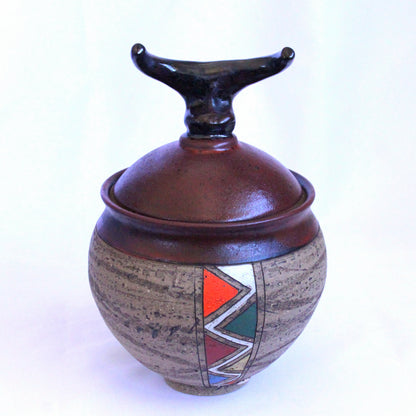 Afro Globular Jar