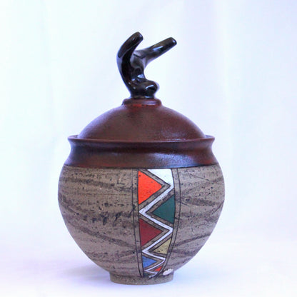 Afro Globular Jar