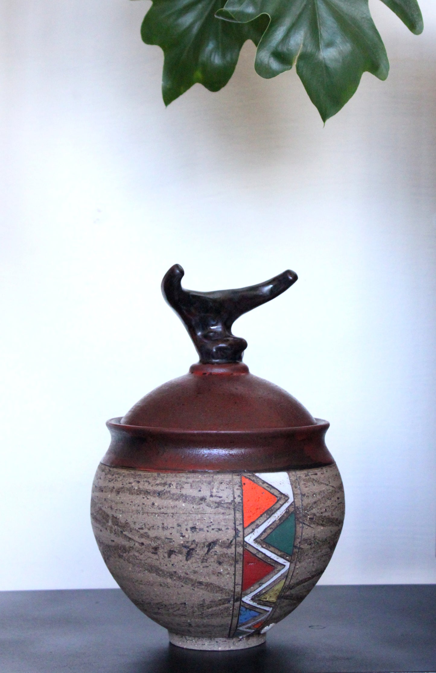 Afro Globular Jar