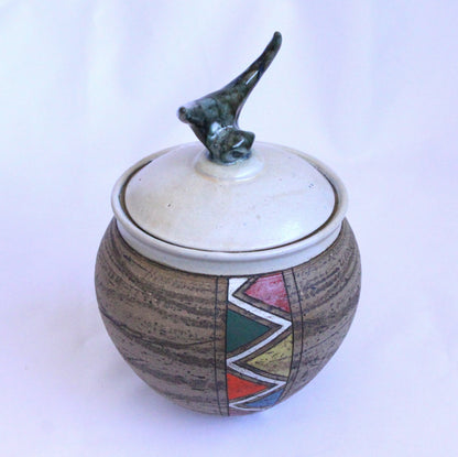 Afro Globular Jar
