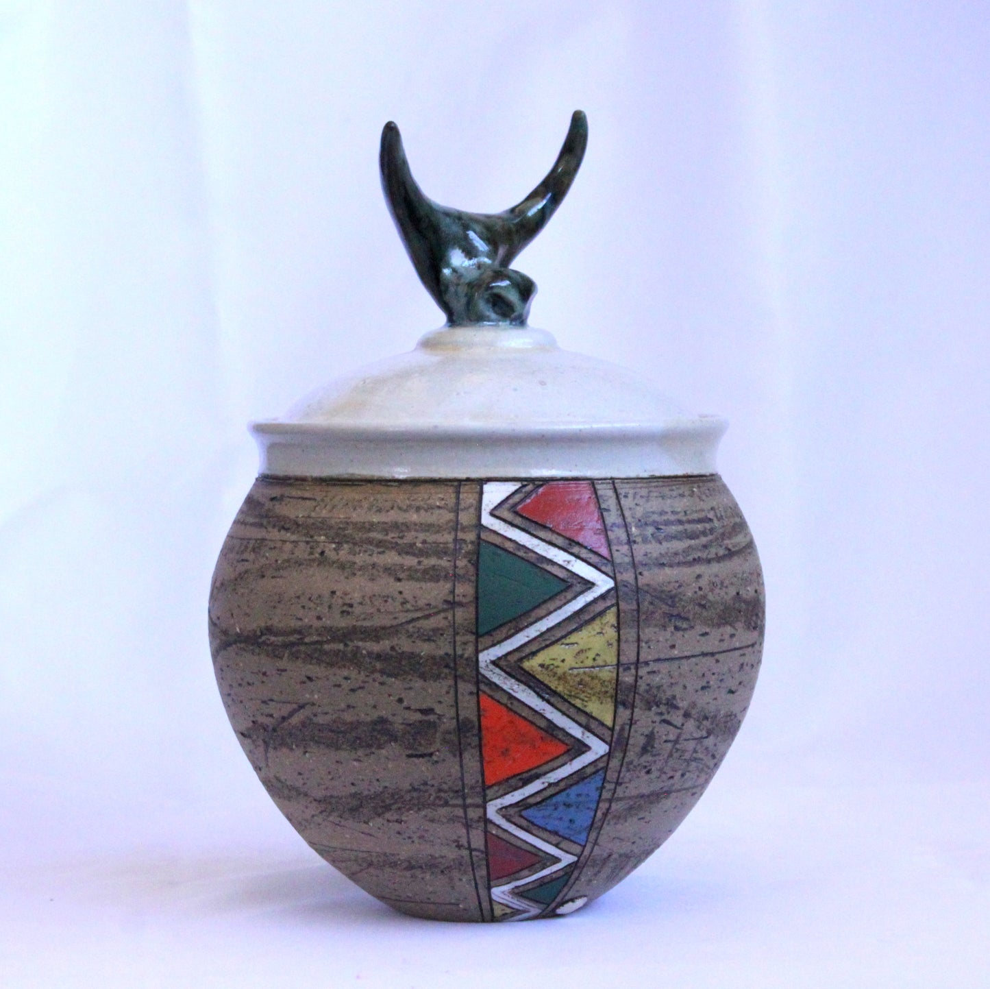 Afro Globular Jar
