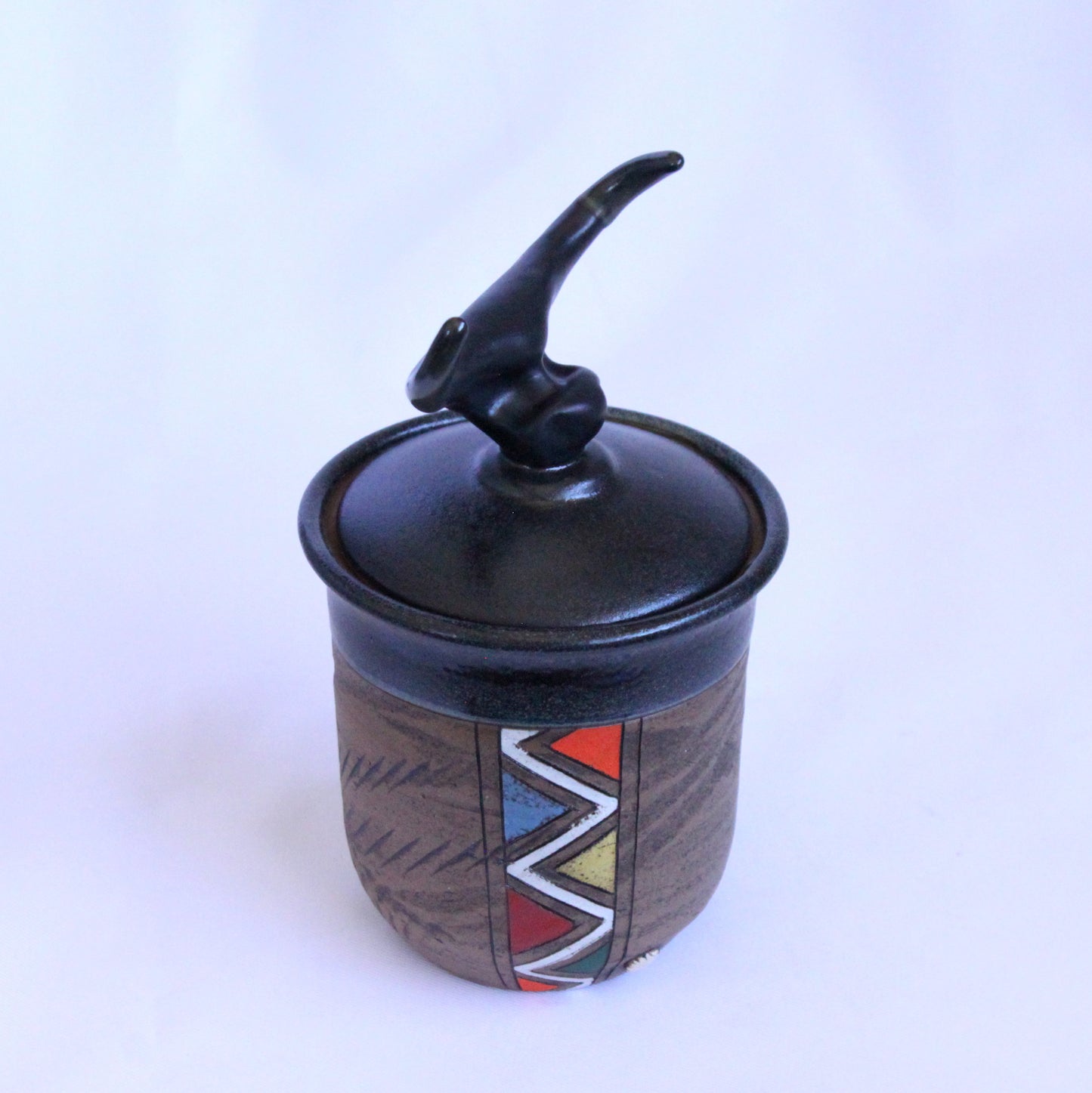 AfroLux Cylindrical Jar