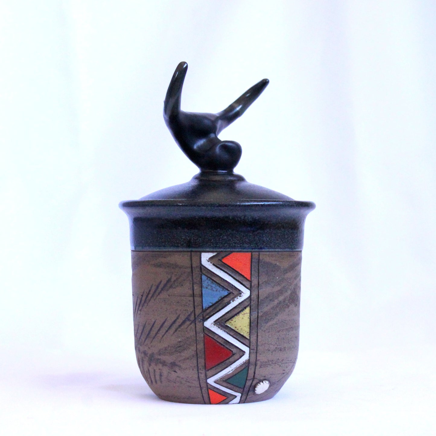 AfroLux Cylindrical Jar