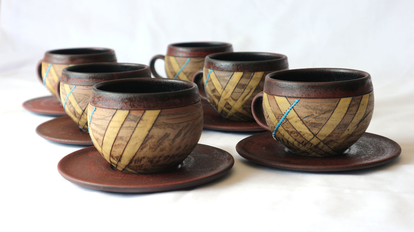 Ceremonial Echoes Tea-set