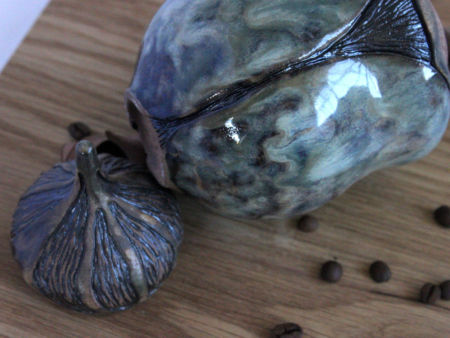 "Beetle Lidded Ceramic Jar"