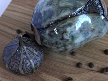 "Beetle Lidded Ceramic Jar"
