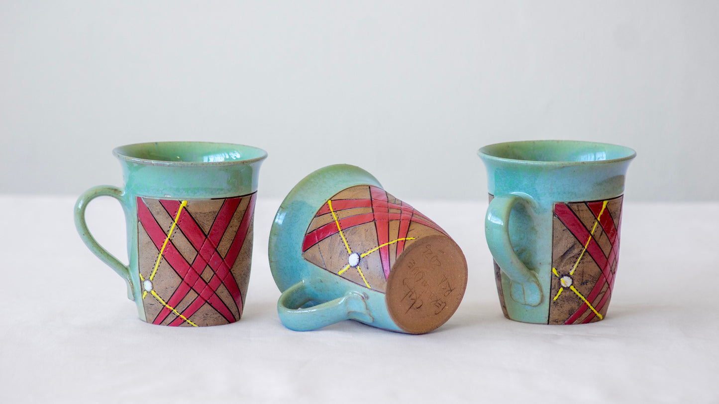 Coffee Mug - Lilly Green