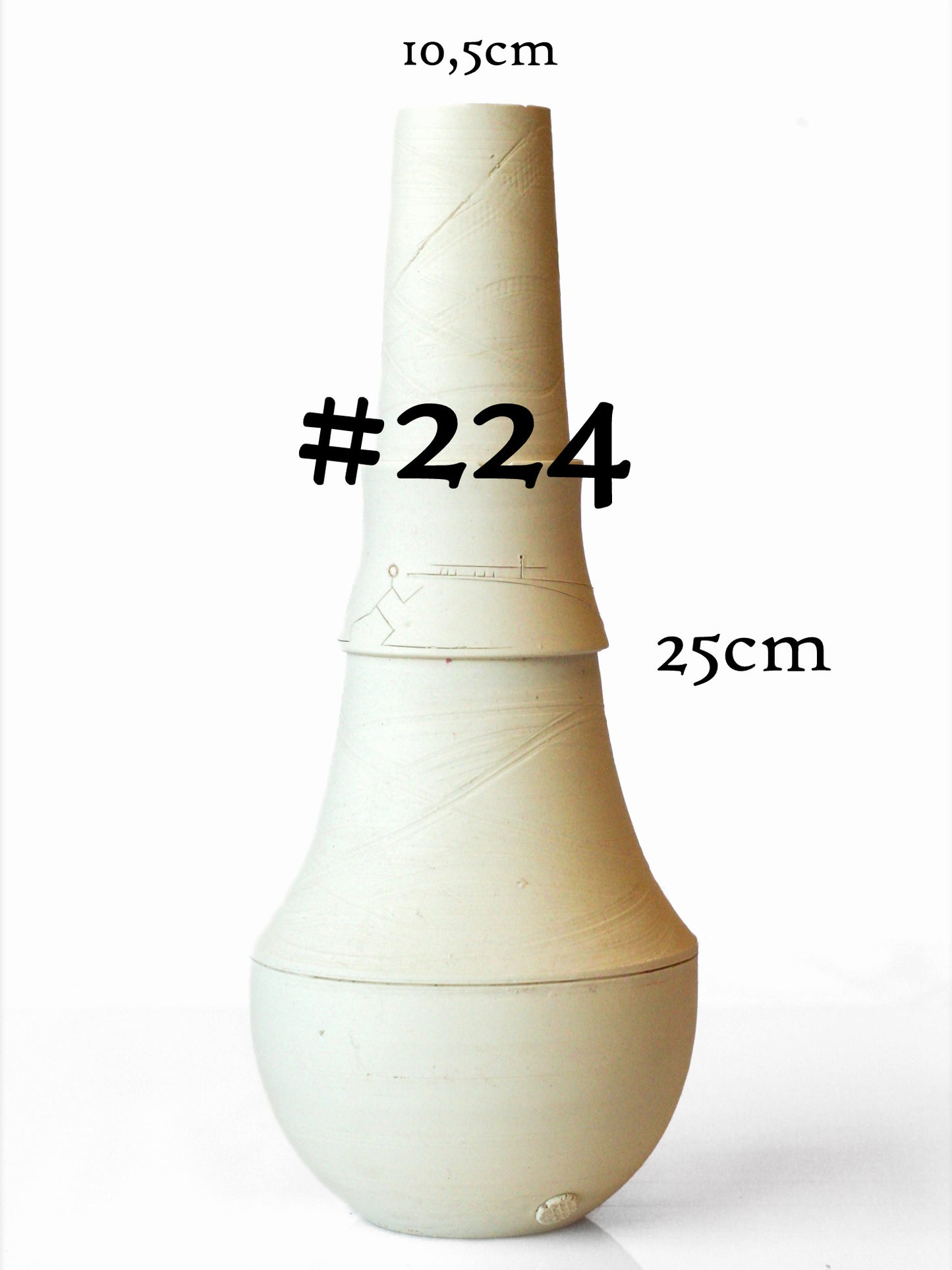 Elongated narrow Vessel