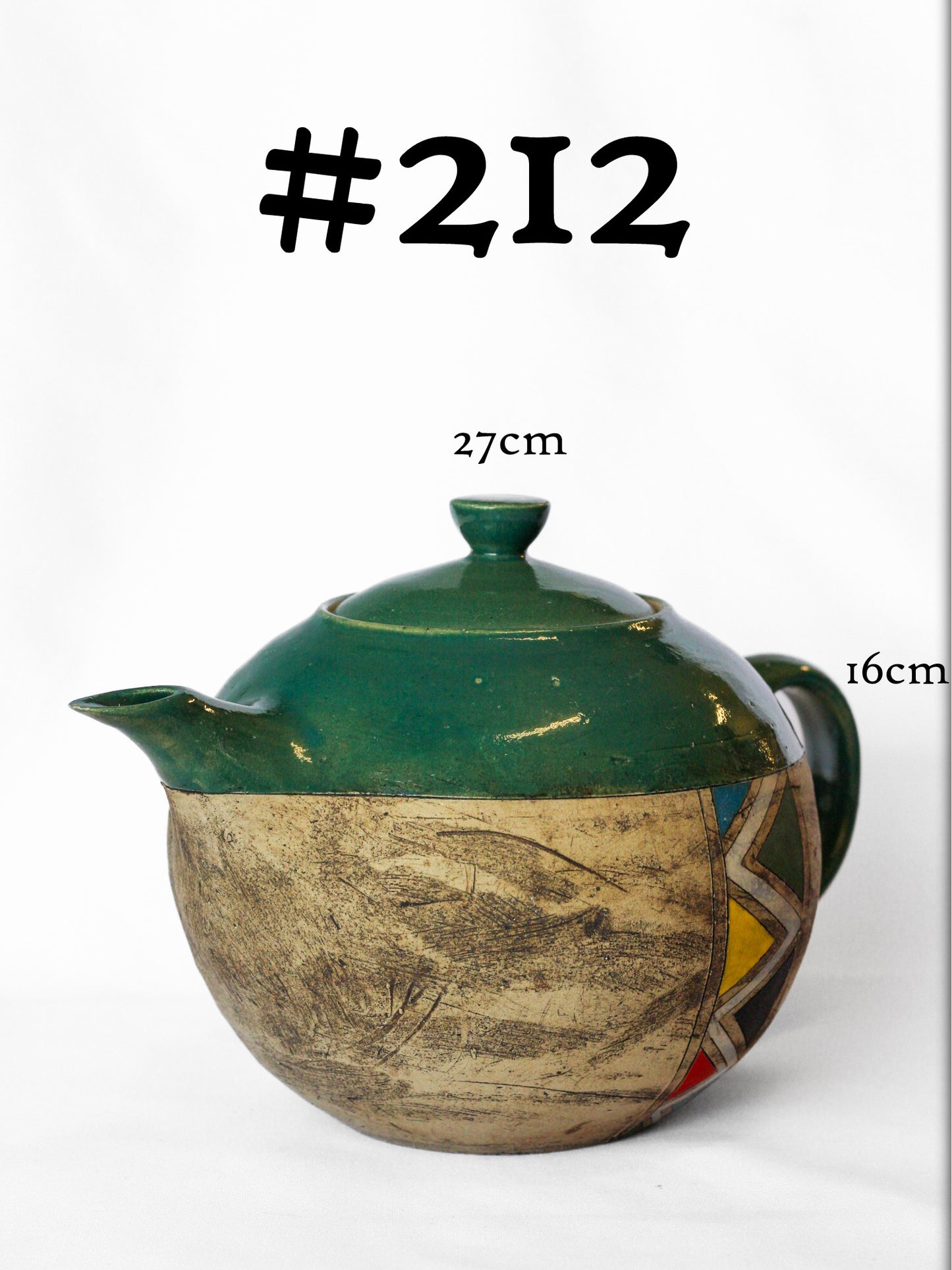 Tea pot - Afro
