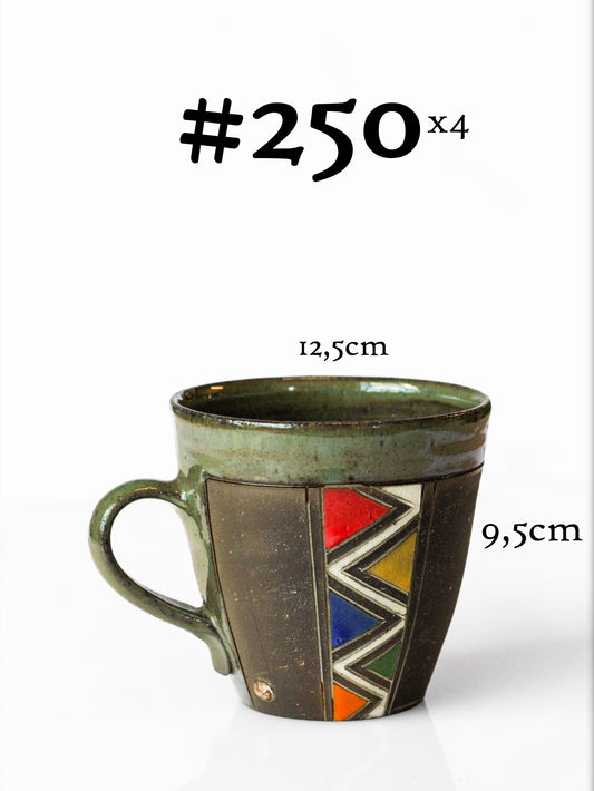 Afro Coffee mug - Charcoal